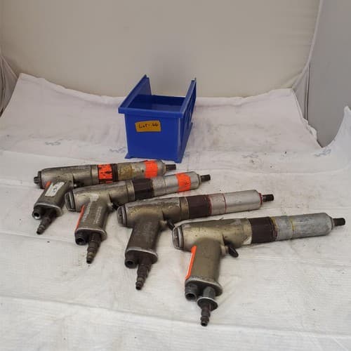 Lot of 4 Celco & Other Brand Pneumatic Screwdriver #66 - Image 1