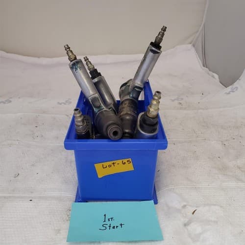 Lot of 5 Cleco / Ingersoll Rand / Taylor Heavy Duty Air Screwdriver-Hammer #65 - Thumbnail 2