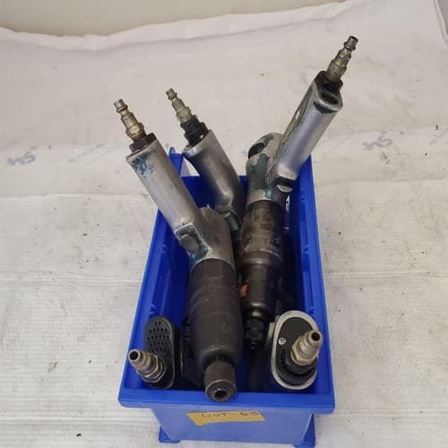 Lot of 5 Cleco / Ingersoll Rand / Taylor Heavy Duty Air Screwdriver-Hammer #65 - Thumbnail 4