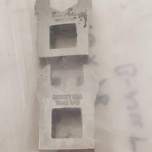 Lot of 10 Crowfoot Open End Wrenchs LOT-725 - Thumbnail 11