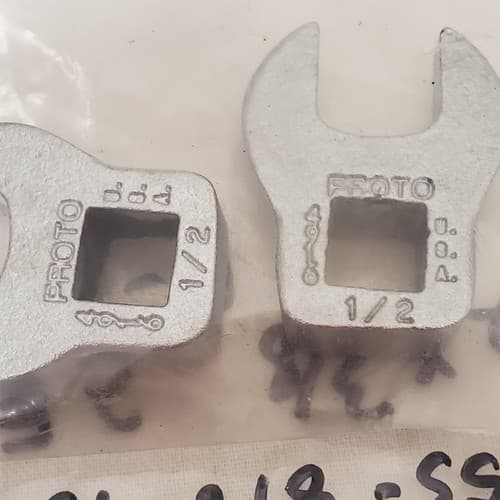 Lot of 10 Crowfoot Open End Wrenchs LOT-725 - Thumbnail 10