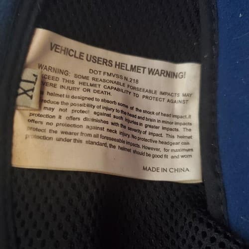 ILM-205V Half-Helmet Motorcycle Size XL Matte Black DOT Certified - Thumbnail 7