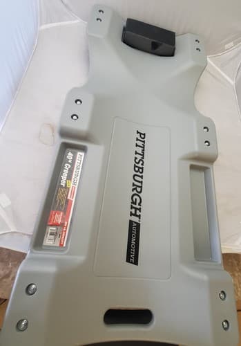 PITTSBURGH AUTOMOTIVE 40 In. 300 Lb. Capacity Low-Profile Creeper- Grey - Thumbnail 3