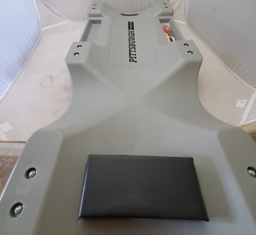 PITTSBURGH AUTOMOTIVE 40 In. 300 Lb. Capacity Low-Profile Creeper- Grey - Thumbnail 6