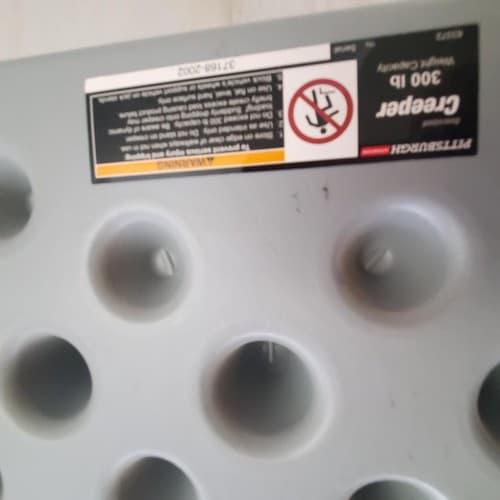 PITTSBURGH AUTOMOTIVE 40 In. 300 Lb. Capacity Low-Profile Creeper- Grey - Thumbnail 8