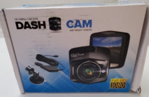 Dash Cam With Night Vision Full HD 1080p Car DVR - Image 1