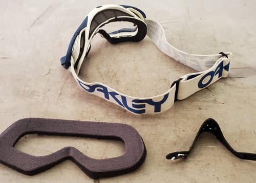 Oakley O Frame 2.0 Pro MX Motocross Goggle Clear Lens Off Road Needs Foam - Thumbnail 3