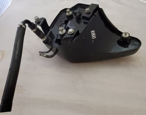 Vintage Black Gas Fuel Tank Petrol Reservoir Cell - Thumbnail 5