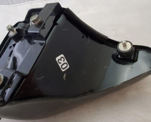 Vintage Black Gas Fuel Tank Petrol Reservoir Cell - Thumbnail 7