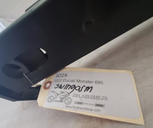 Ducati Monster 2007 OEM 695 Back Suspension Swing Arm Rear Axle 9D24 - Thumbnail 2