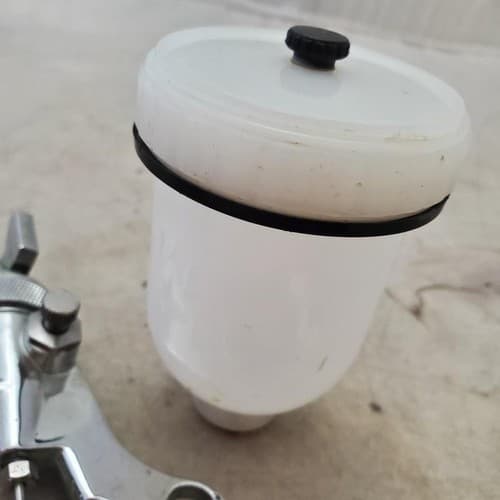 Spray Gun Noozle and Paint Holder with Pressure Regulator - Thumbnail 5