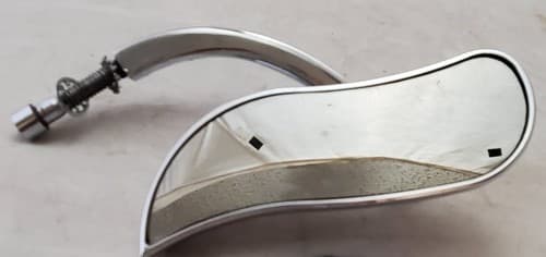 Motorcycle Rear View Side Mirror For Harley Chopper Bobber Cruiser - Image 1