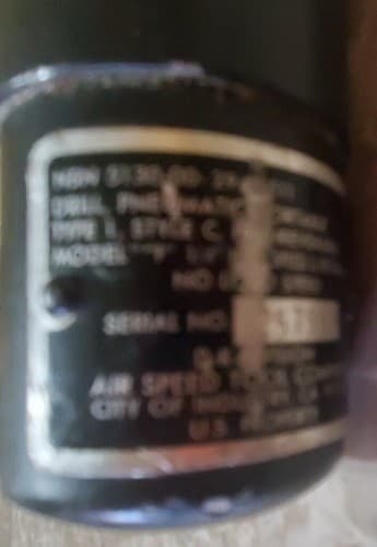 Portable Pneumatic Air Drill 5130-00-294-9511 - Thumbnail 3