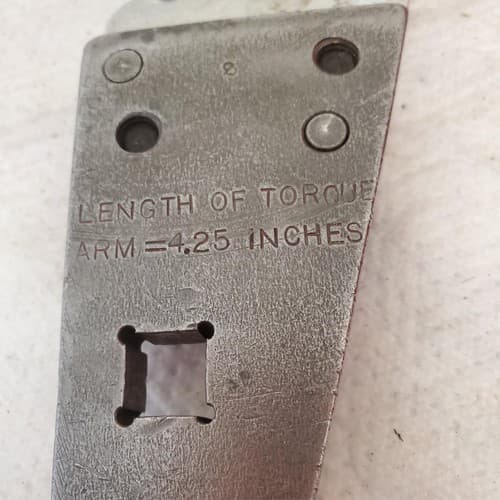 Shop Aid 1 Torque Arm 4.25 inch #584 - Thumbnail 4