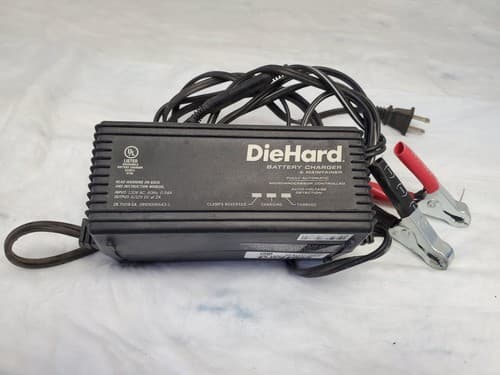 DieHard 71219 6/12V Shelf Smart Battery Charger and 2A Maintainer - Thumbnail 4