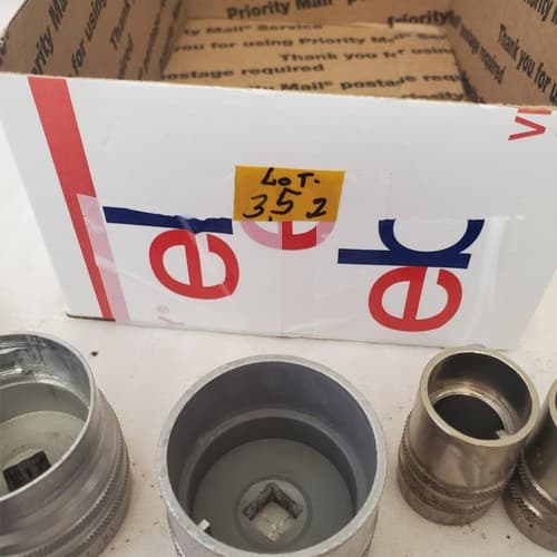 Lot of Cab Mount, Rivet Shank, Nuts Bolts, Drill Chuck Key & Other Tools LOT 352 - Thumbnail 2