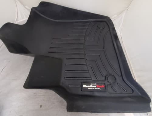 Weather Tech Front Pair Black Floor Mat (Not sure which make and model) - Image 1