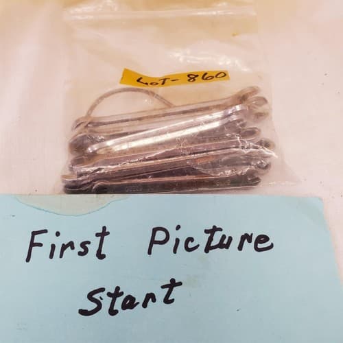 Lot of 12 Vintage Midget Craftsman Combination Wrench Set LOT-860 - Image 1