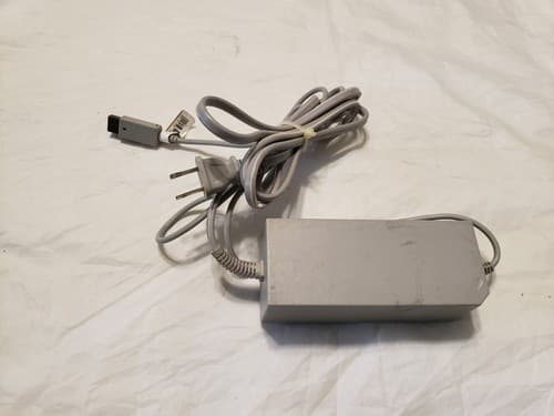 Nintendo Wii AC Power Adapter Power Cord RVL-00 - Image 1
