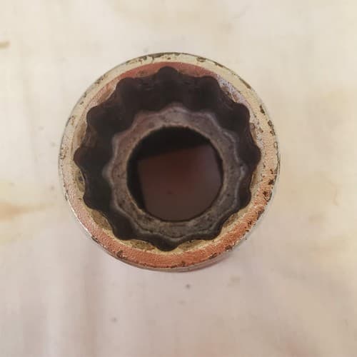 Proto Professional 5736 12 Point Shallow Chrome Socket LOT-871 - Thumbnail 3