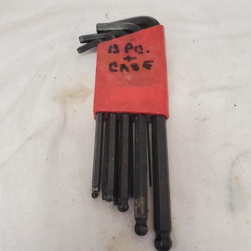 Lot of 13 Snap-on SAE Ball End Key Allen Wrench Set LOT-875 - Thumbnail 6