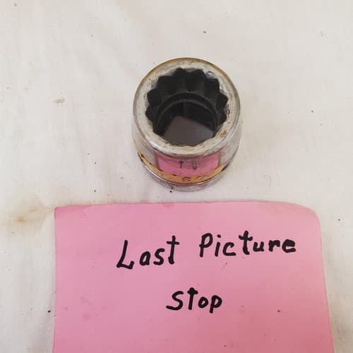 Alloy Steel Drive 12 Point Deep SAE Socket LOT-870 - Thumbnail 5