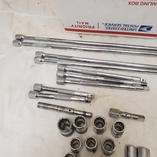 Lot of Assorted Socket Extensions, Swivel Sockets & Other Tools LOT-882 - Thumbnail 8