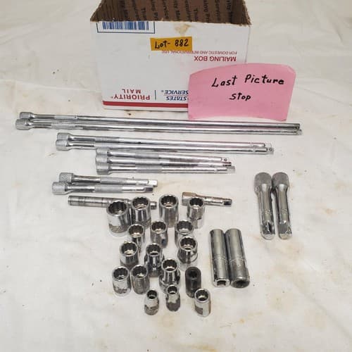 Lot of Assorted Socket Extensions, Swivel Sockets & Other Tools LOT-882 - Thumbnail 9