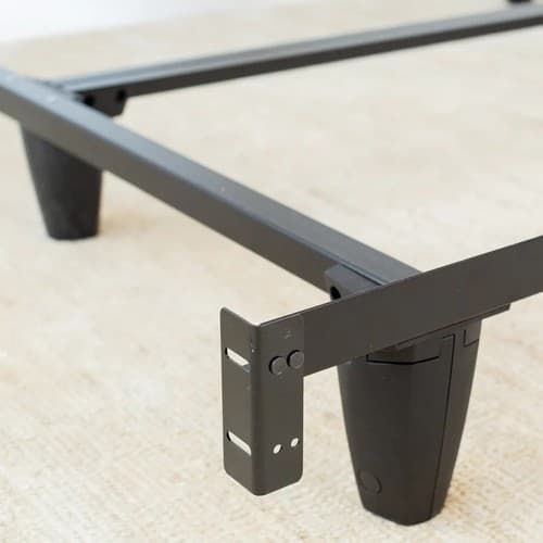 Avocado Metal Bed Frame Full Size $224. (Foundation not included.) - Image 1