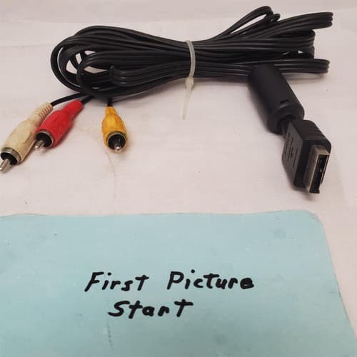Sony Playstation Audio Video AV Cable Cord Wire - Image 1