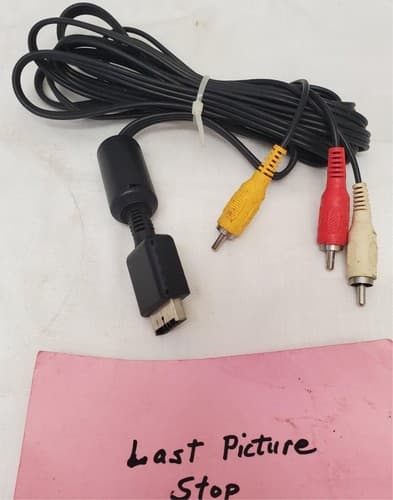 Sony Playstation Audio Video AV Cable Cord Wire - Thumbnail 4
