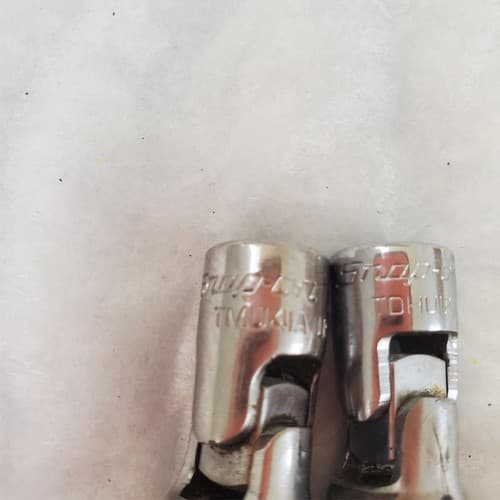 Snap On 9 Pieces Shallow Chrome Socket Set LOT-690 - Thumbnail 5