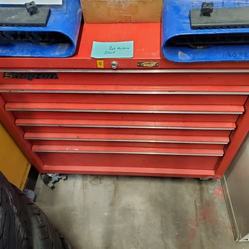 SNAP-ON 6 Drawer Single Bank Tool Box Cabinet (5) - Image 1