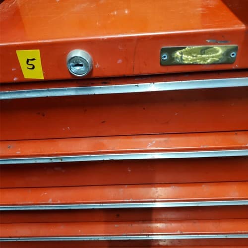 SNAP-ON 6 Drawer Single Bank Tool Box Cabinet (5) - Thumbnail 3