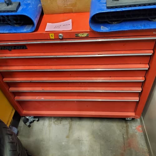 SNAP-ON 6 Drawer Single Bank Tool Box Cabinet (5) - Thumbnail 5