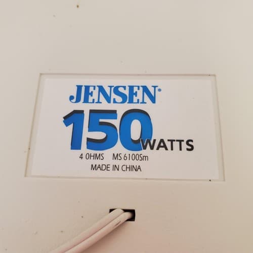 Jensen Marine Audio Speaker 4 OHMS 150W - Thumbnail 4