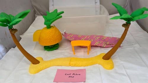 Incomplete Barbie Hawaiian Fun Hammock Hideaway Playset - Thumbnail 6