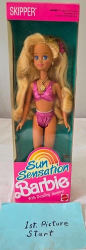 Mattel Skipper Sun Sensation Barbie with Dazzling Jewelry - Image 1