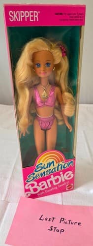 Mattel Skipper Sun Sensation Barbie with Dazzling Jewelry - Thumbnail 7