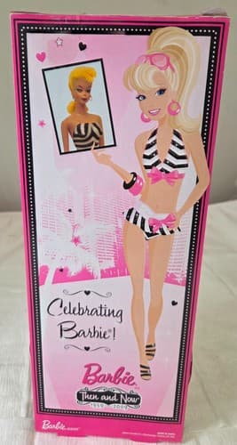 Mattel Bathing Suit Barbie Then and Now 1959-2009 - Thumbnail 5