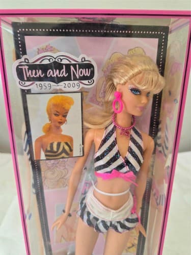 Mattel Bathing Suit Barbie Then and Now 1959-2009 - Thumbnail 2