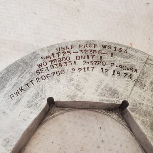 USAF Prop WS133 Torque Arm 4.25 inch #582 - Thumbnail 4