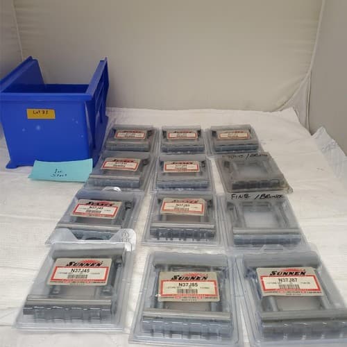 Set Of 12 SUNNEN Cylinder Honing/Hone Stone N37J85/37A45/37J45/37J87 - Image 1