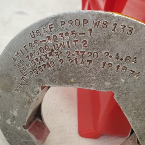 USAF Prop WS133 Spanner Wrench #572 - Thumbnail 3