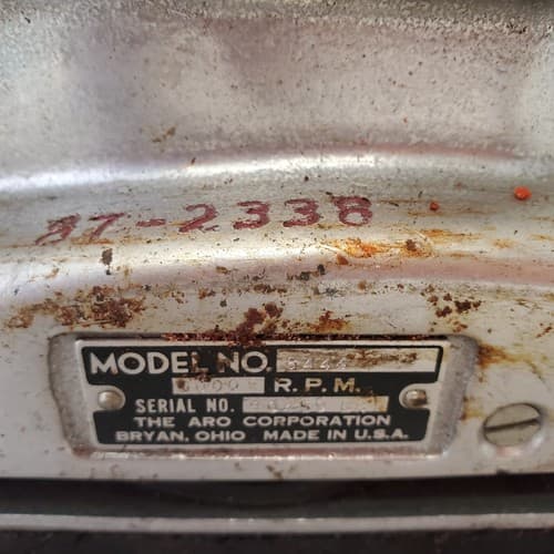 ARO 8444 Heavy Duty Pneumatic Air Sander Machine 8000 RPM L2 - Thumbnail 6