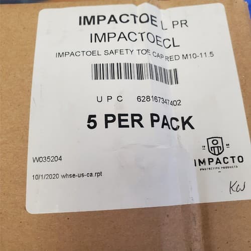 5 Pack Impacto Steel Toe Cap Overshoe M10-11.5 - Image 1