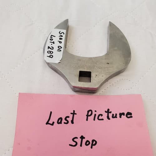 Snap On SCO64 2" Open End Crowfoot Wrench LOT-289 - Thumbnail 6