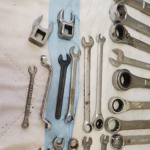 Lot of 56 Pieces Miscellaneous Assortment of Wrench Tools LOT149 - Thumbnail 7