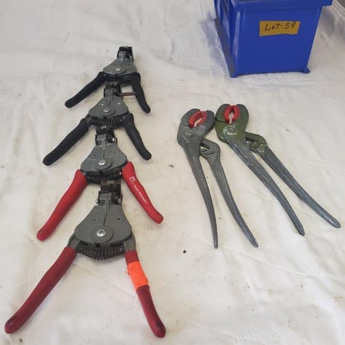 Lot of Assorted Connector Pliers & Snap Ring Pliers LOT 59 - Thumbnail 9