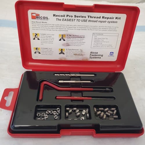 Recoil Quality Thread Insert Systems Pro Series Thread Repair Kit - Thumbnail 3